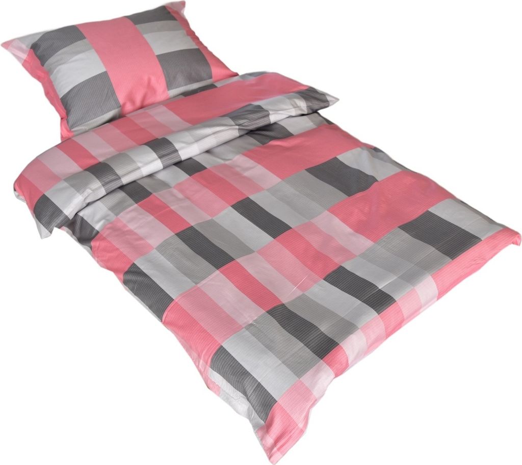 Satin-Bettwäsche Issimo PINK 140x200 / 70x90 cm