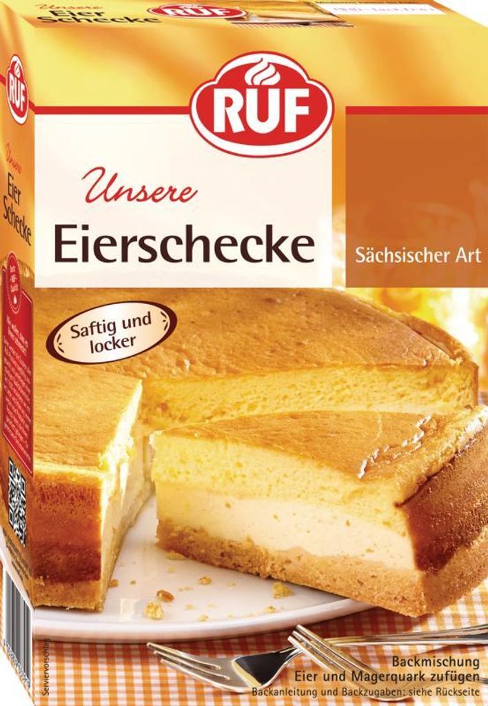 RUF Eierschecke Backmischung Produktbild 