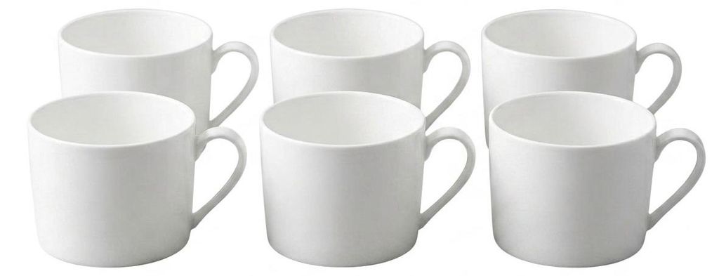 Set 6 tazze - Tazza grande da 300 ml – Bianco latte, Immagine del prodotto 