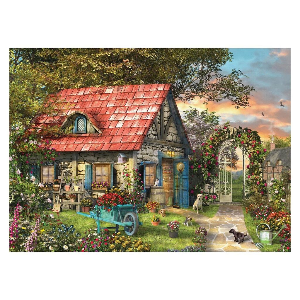 Puzzle Eurographics - Dominic Davison: The Country Shed, 300 Teile XXL