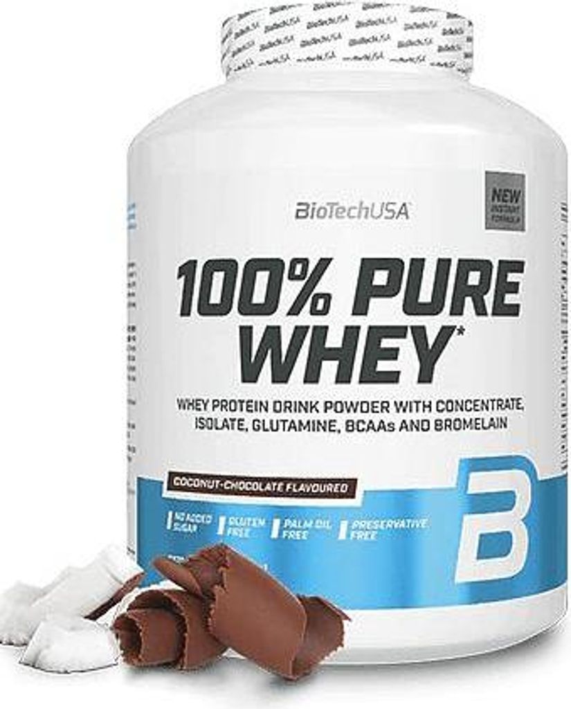 BioTech 100% Pure Whey 2270 g coconut chocolate Immagine del prodotto 