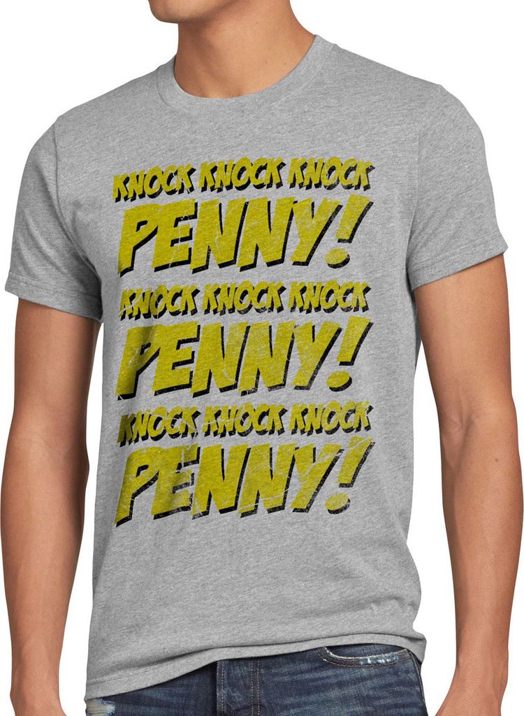 style3 Knock! Penny Herren T-Shirt