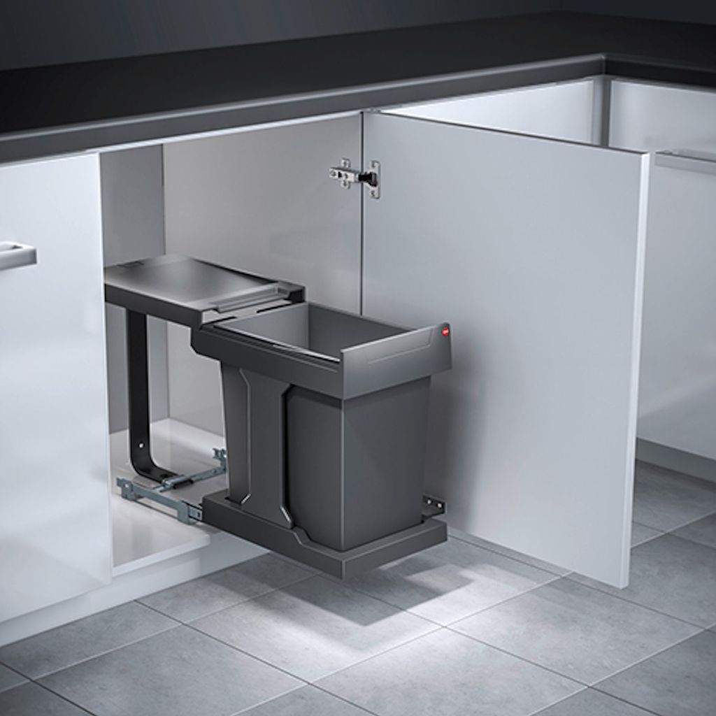 Hailo 3636001 - AS Solo - 20L - Dunkelgrau - Produktbild 