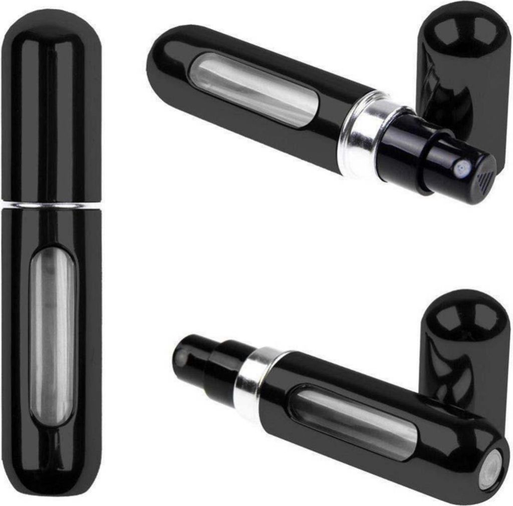 Aga Cestovní rozprašovač parfému 5 ml Černý Obrázek produktu 