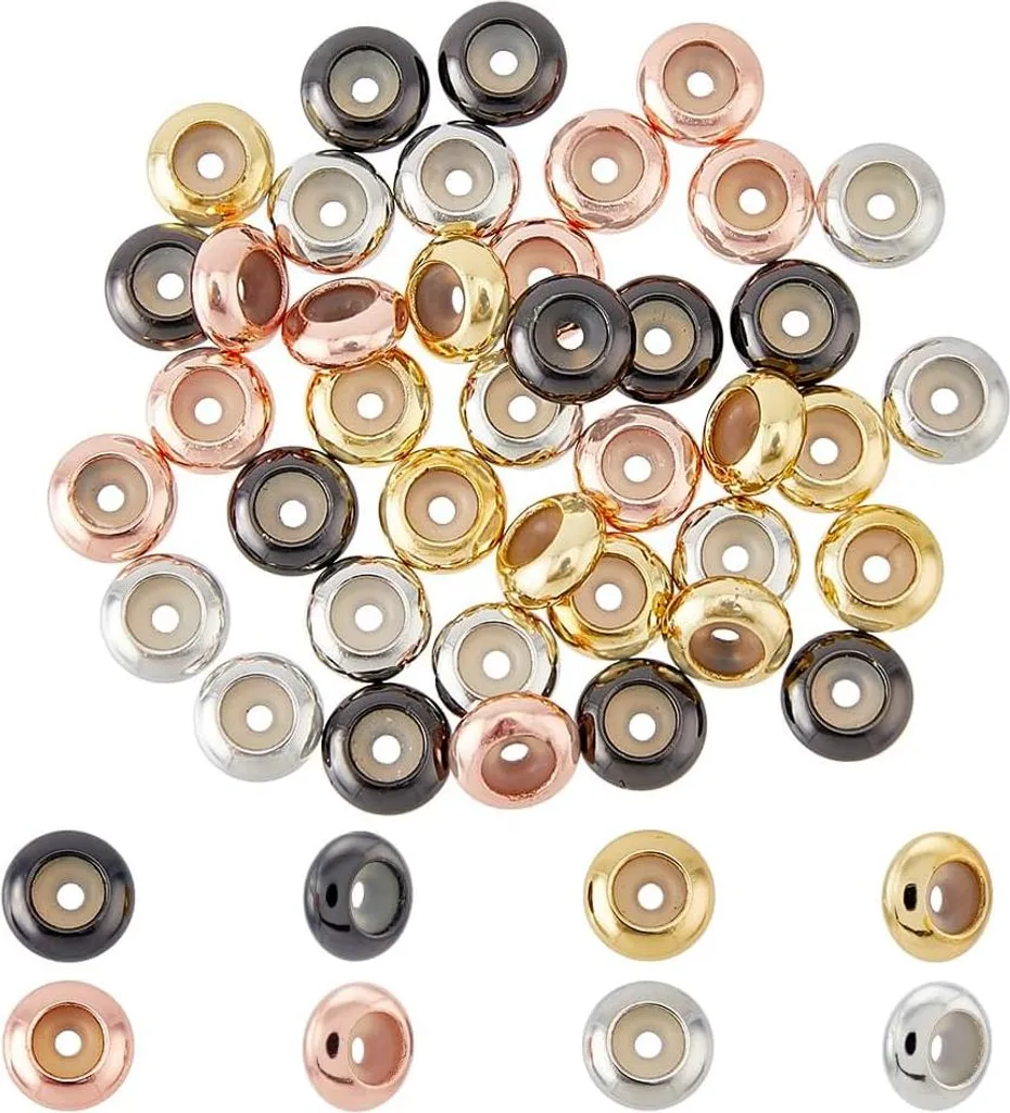 Curseurs Réglables pour Bracelet et Collier DIY en Laiton de 10 mm