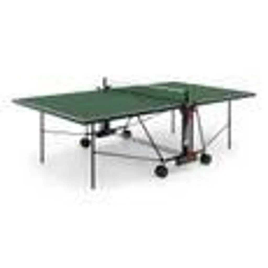 Sponeta Table de Ping-Pong Extérieure Verte avec Système Compact