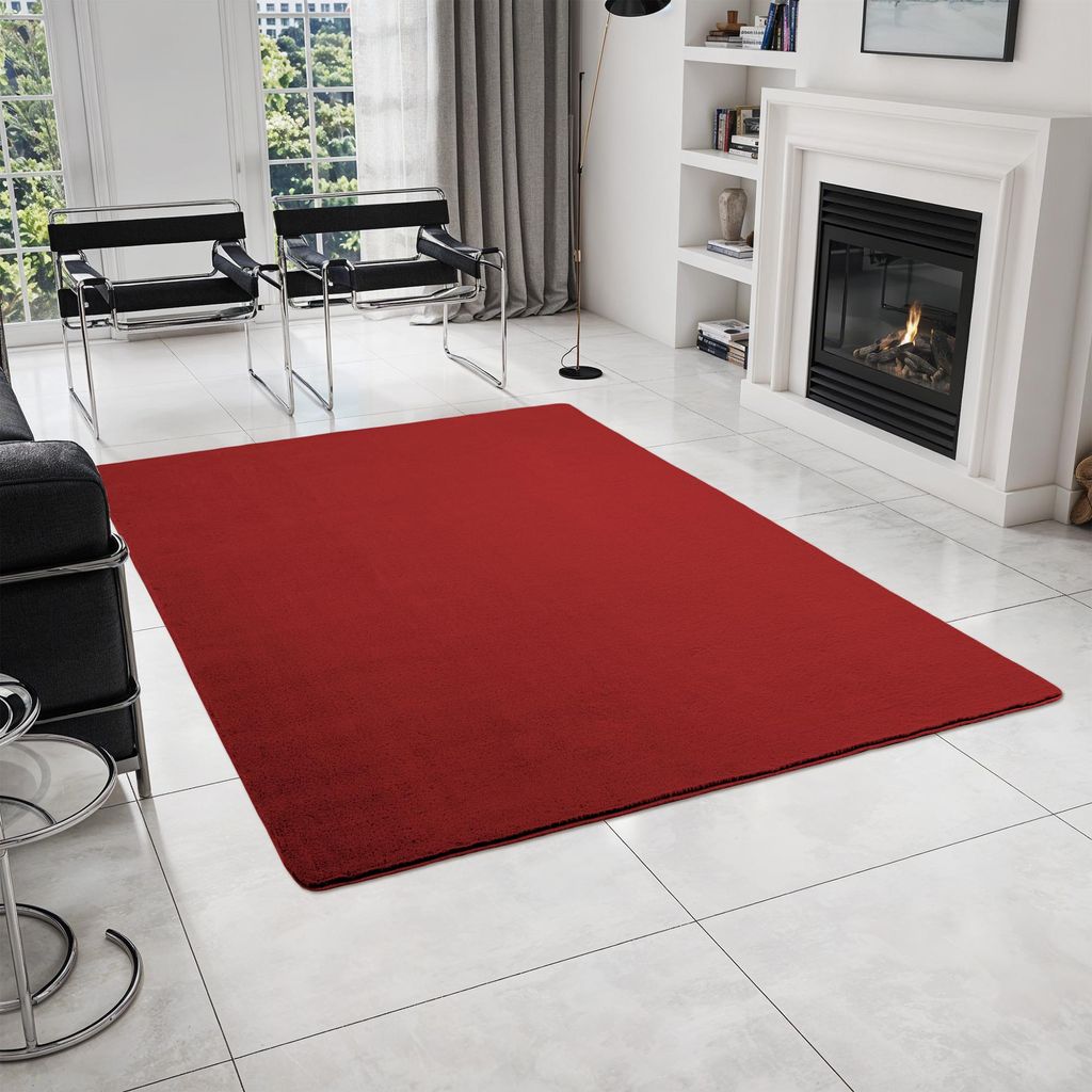 Homebyhome Tappeto Lavabile a Pelo Corto Antiscivolo e Immagine del prodotto 