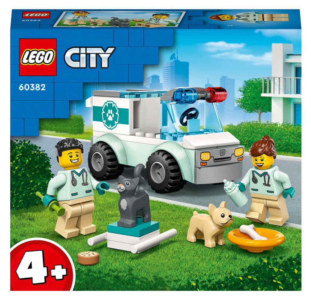 LEGO City Karetka weterynaryjna, Zestaw do budowania, 4 Zdjęcie produktu 