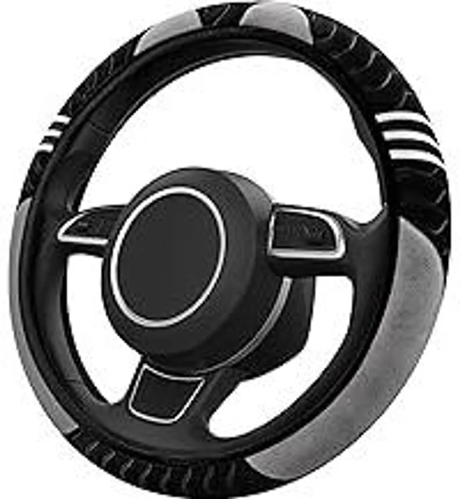 Coprivolante Morbido Antiscivolo Grigio 37-38cm | Comfort per la Guida