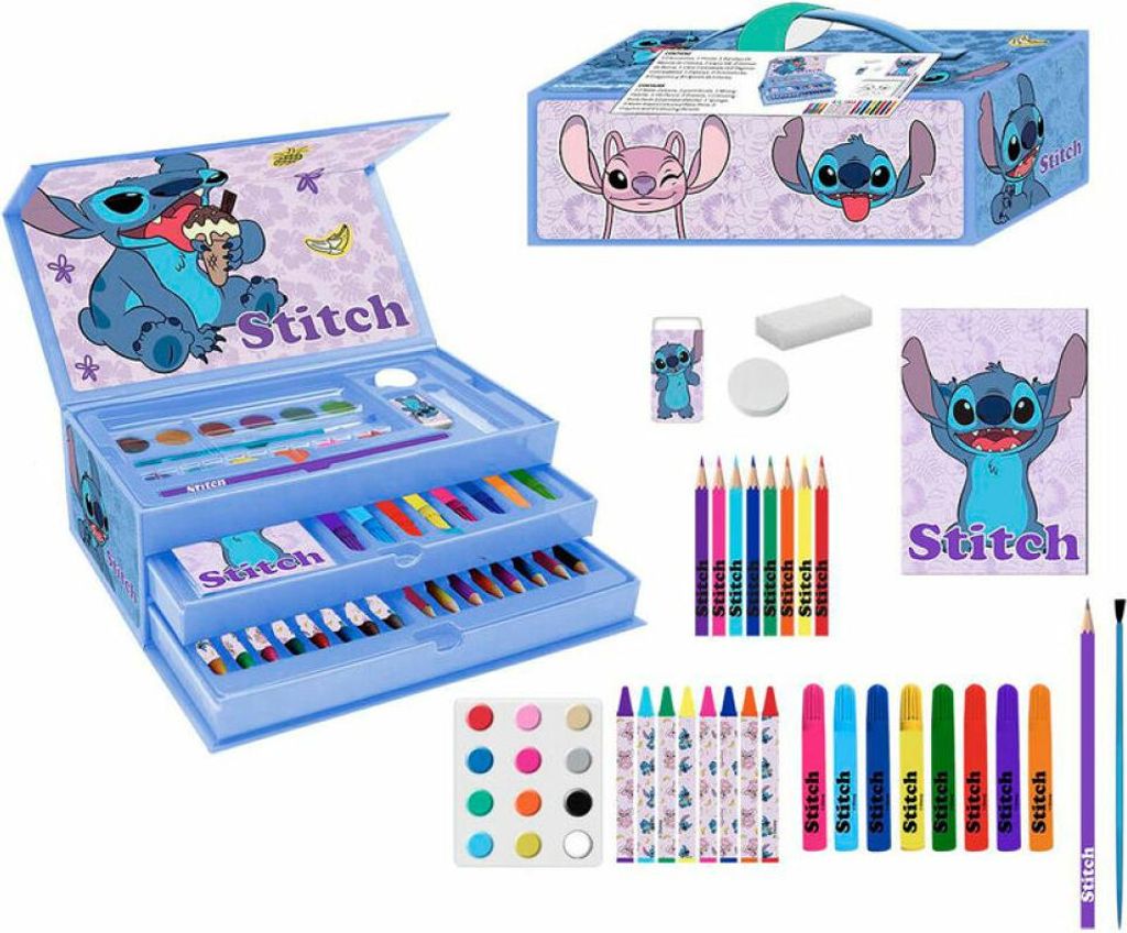 Disney Stitch Fä rbung étui de papeterie Image du produit 