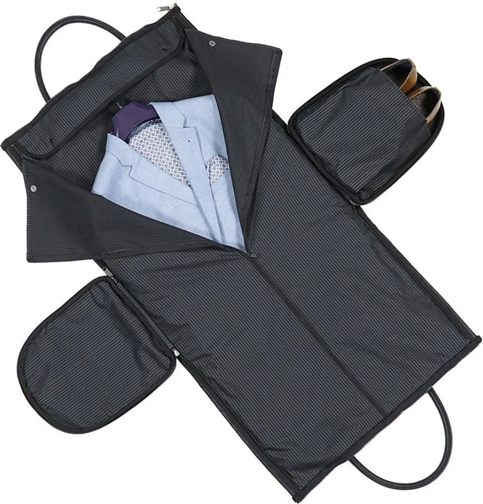 Petit bagage cabine cuir noir BC5690 : Voyagez léger sans compromis - 2