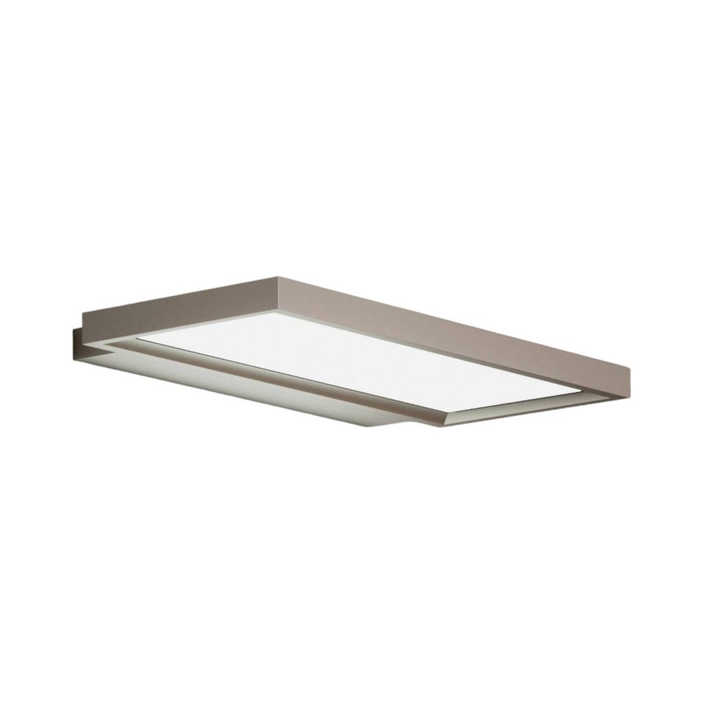 LED-Büro-Wandleuchte Rick, grau, universalweiß Produktbild 