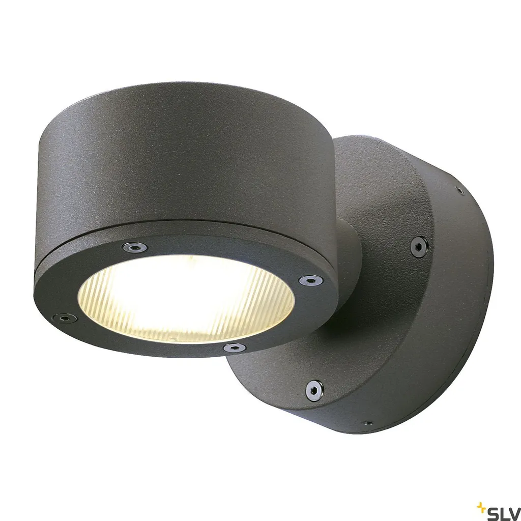 Applique extérieure SLV Sitra Wall 230355 Anthracite GX53 9W économe