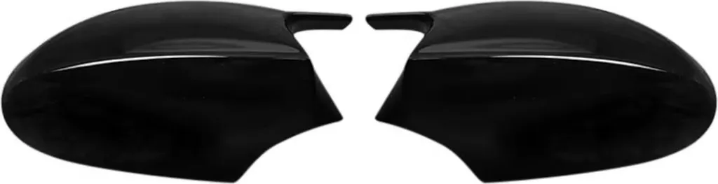 Paire de coques de rétroviseurs noirs pour BMW Série 3 E90 E91 E92 E81