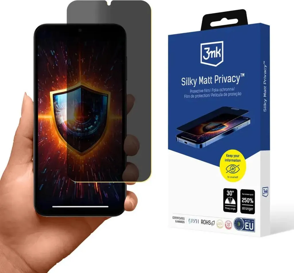 3mk Silky Matt Privacy per Samsung Galaxy M15 5G - Addio Sguardi!