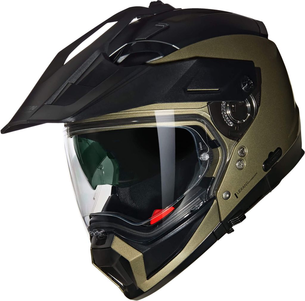 Nolan N70-2X 06 Classico Nobile N-Com Motocross Helm, braun, XL (62)