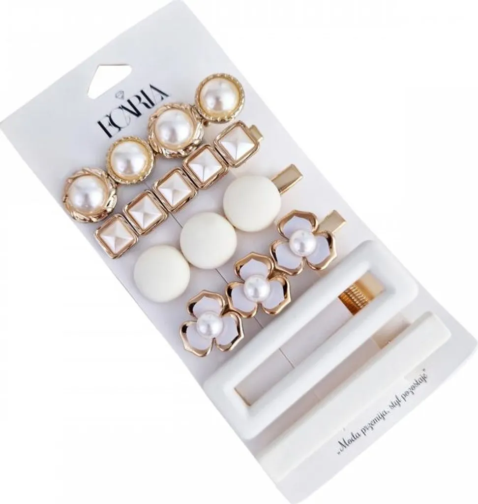 Flamenco Mystique Elegantní souprava 6 zdobených spon do vlasů SP256