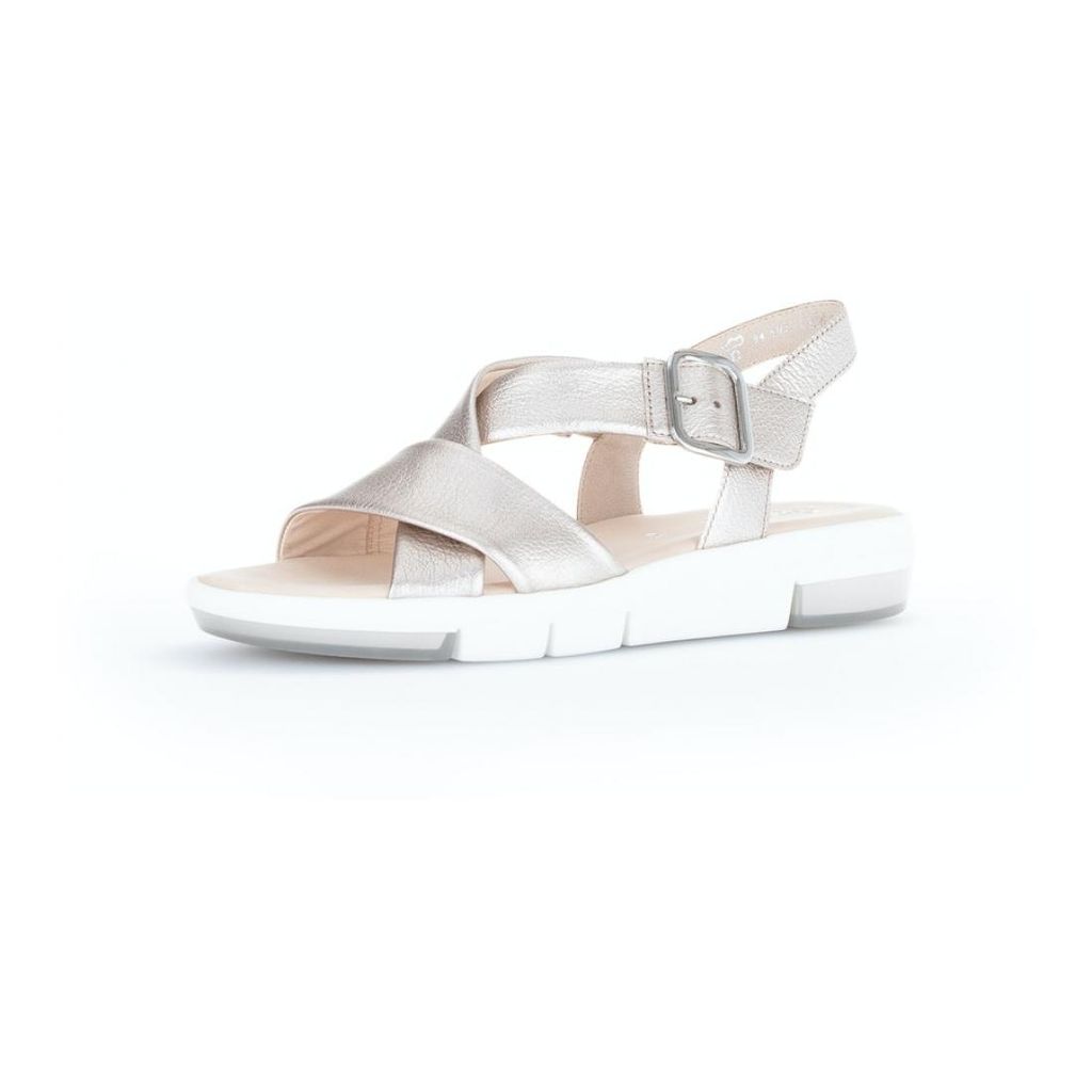 Gabor Damen Sandalen & Sandaletten grau Gr. 61/2