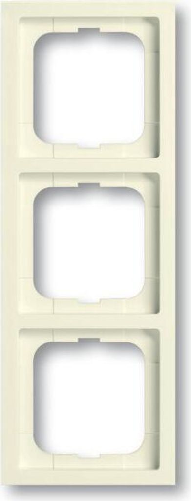 Busch-Jaeger 1723-182 Abdeckrahmen, 3-fach Rahmen elfenbeinweiß