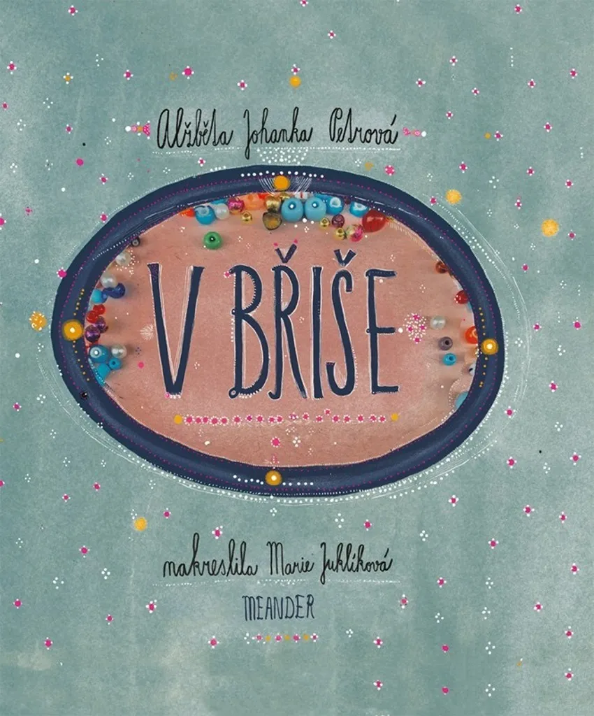 Album jeunesse V břiše - Livre illustré sur la naissance et la vie