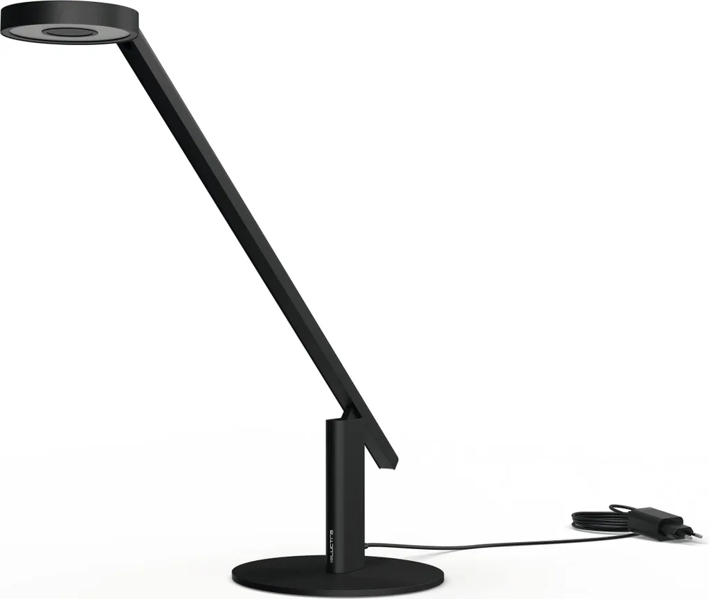 LUCTRA® TABLE LITE BASE Noire 921401 - Lampe de bureau LED ergonomique