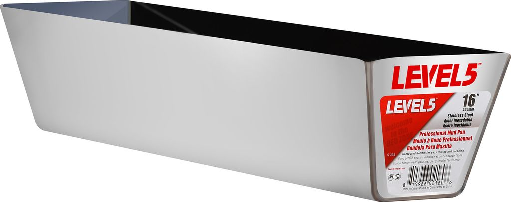 LEVEL5 - Oceľový zásobník na tmel 16"/406mm 5-336 Obrázok produktu 