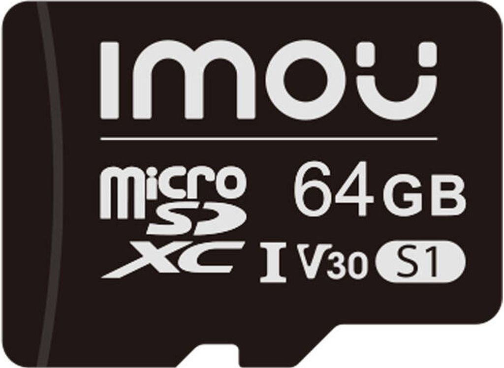 Imou ST2-64-S1, 64 GB, MicroSD, Klasse 10, NAND, 95 MB/s, Produktbild 
