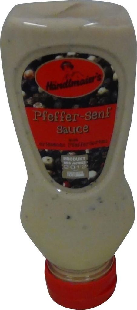 Händlmaiers Pfeffer-Senf Sauce 225ml Produktbild 