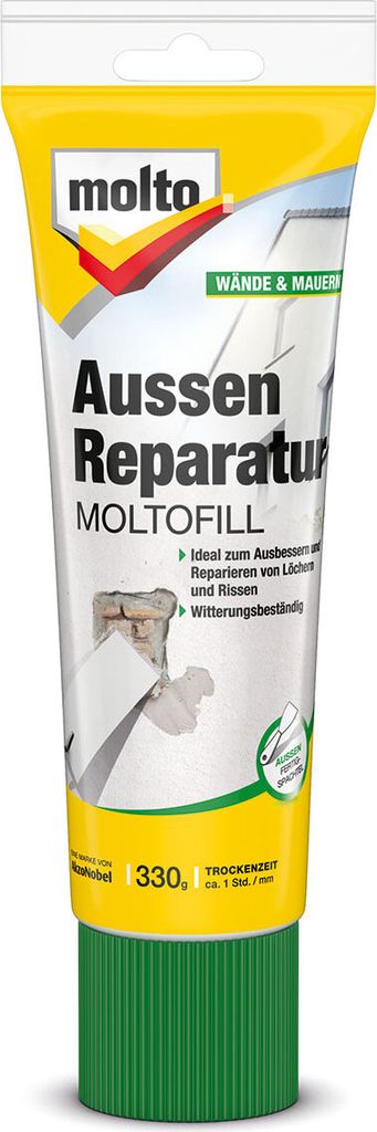 Molto Aussen Reparatur Moltofill, Weiß, Fertig gemischt, Produktbild 