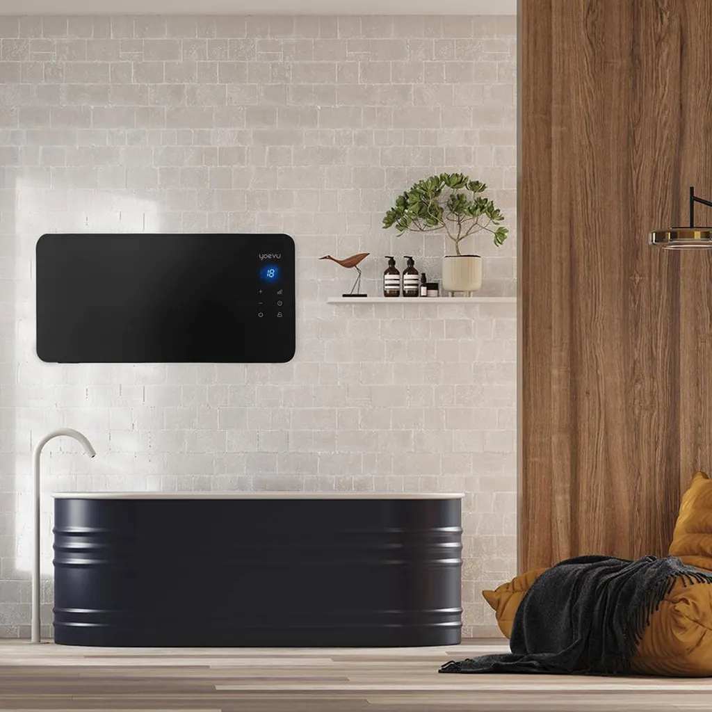 Chauffage d'appoint électrique à quartz 2000W pour intérieur confortable - 6