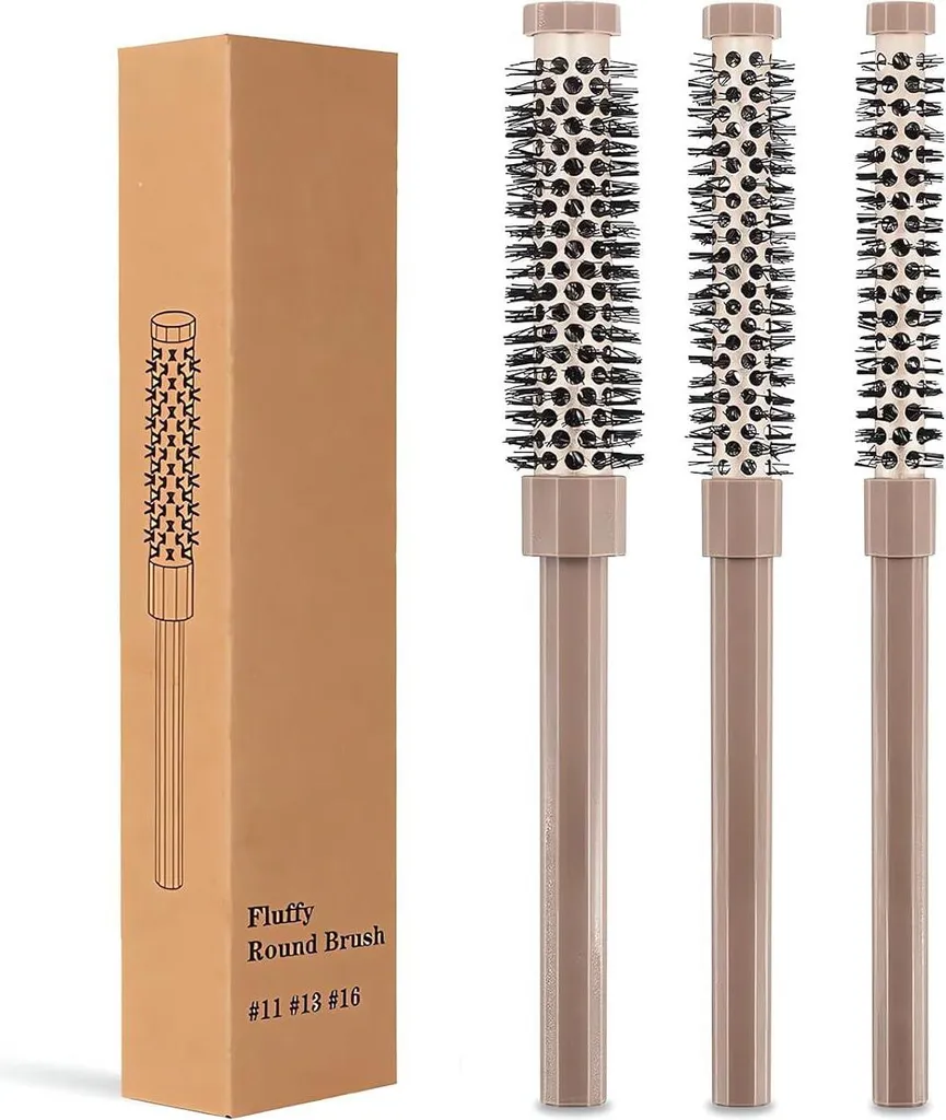 Set Spazzole Capelli Rotonde Professionali | Styling e Volume Naturale