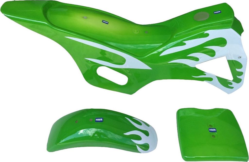 Verkleidungs SET Grün Mini Cross 49 ccm Dirt Bike Pit Bike Produktbild 