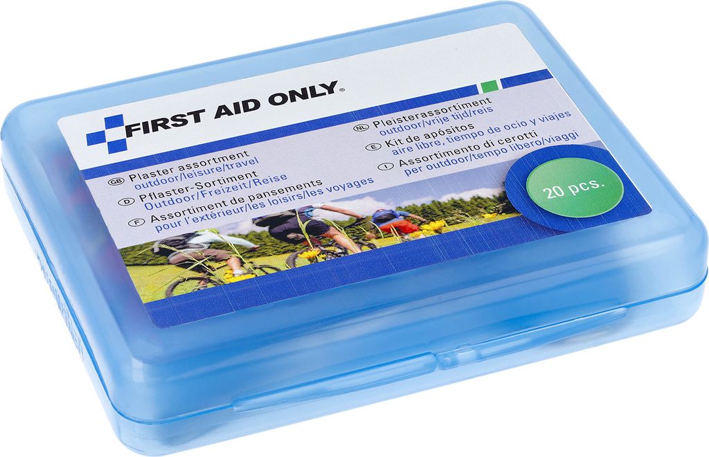 First Aid Only Pflasterset Outdoor/Freizeit/Reise (20 Produktbild 