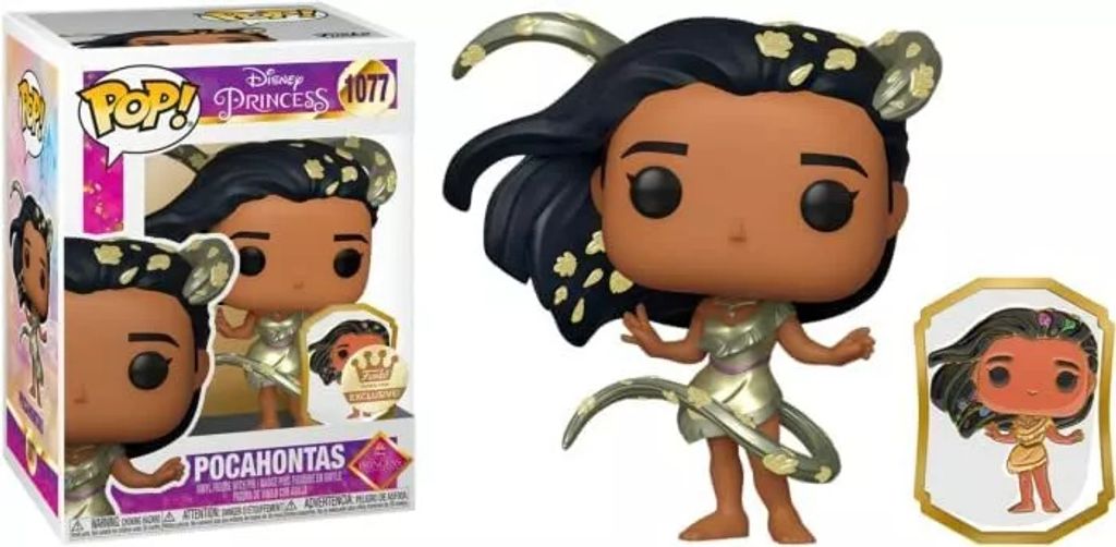 Funko POP! Ultimate Princess Collection - Pocahontas (Gold) Obrázek produktu 