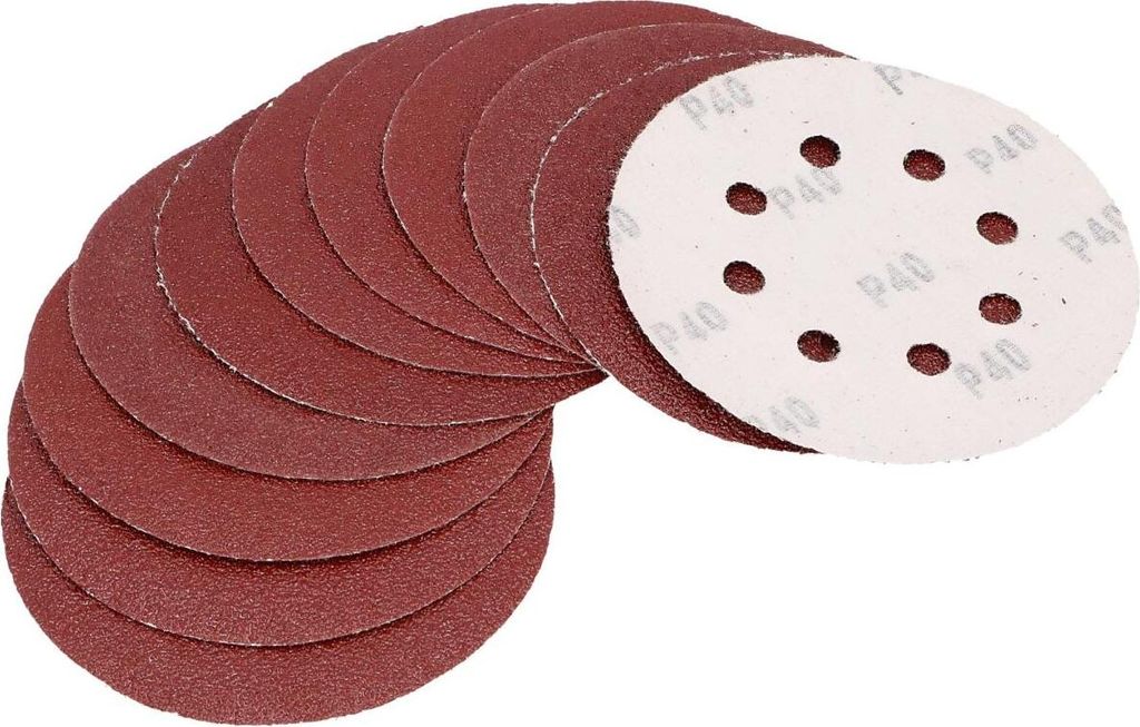 15 x Schleifscheiben Ø 125 mm Klett Exzenter Schleifpapier Körnung 150