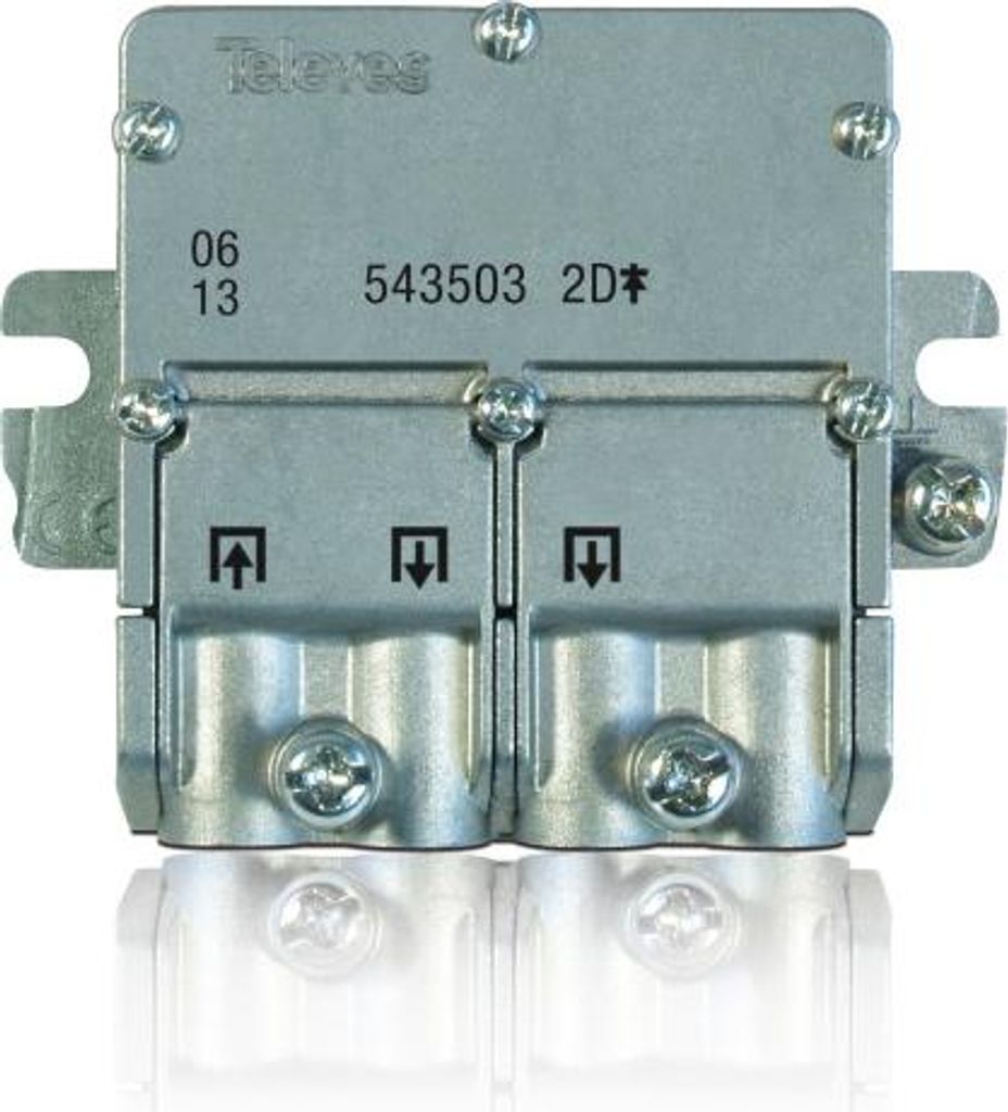 TELEVES Easy-F - Distributore doppio 5-2400 MHz VD:5dB DC Immagine del prodotto 