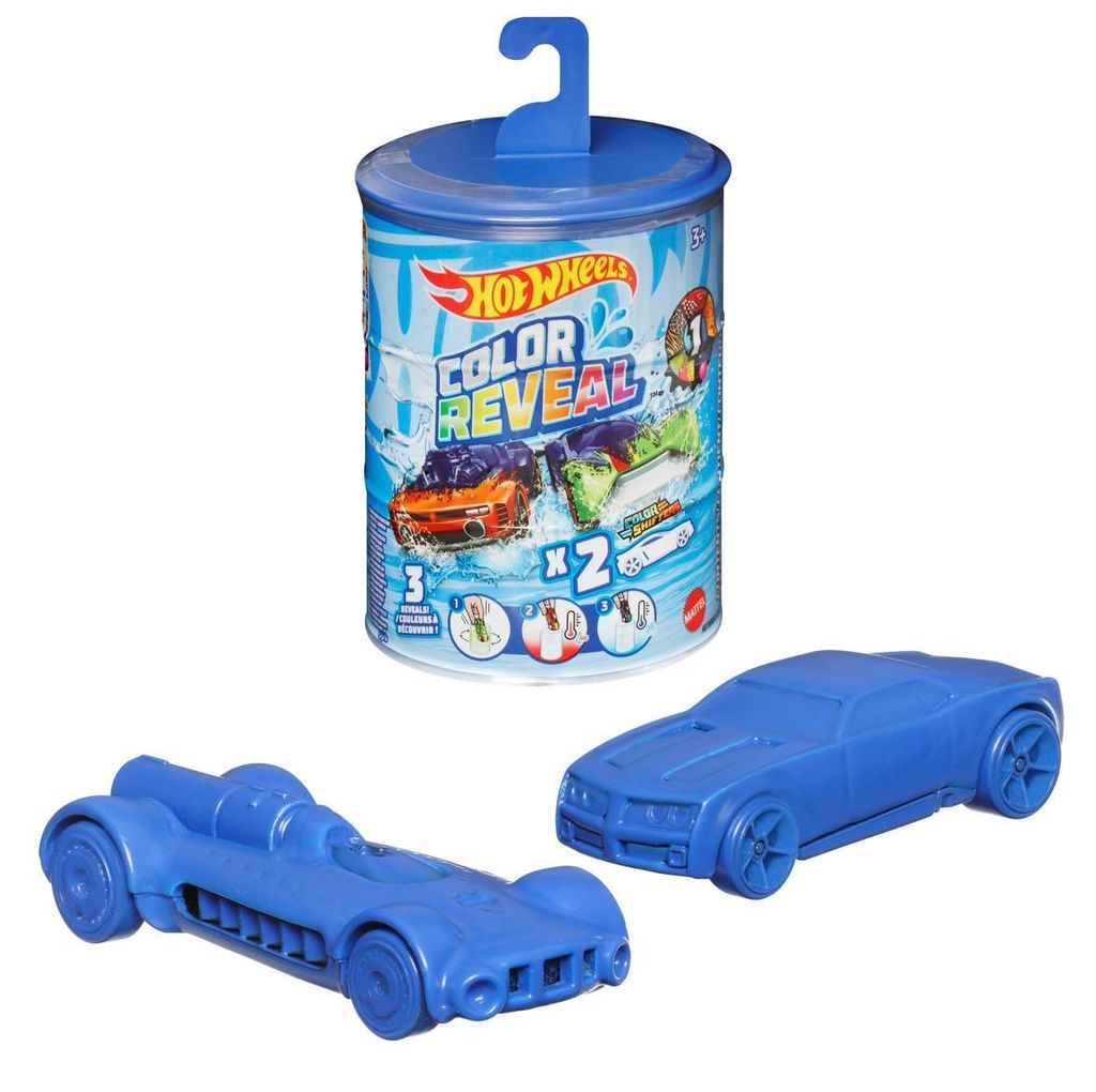 Hot Wheels Color Reveal Set di due macchinine Immagine del prodotto 