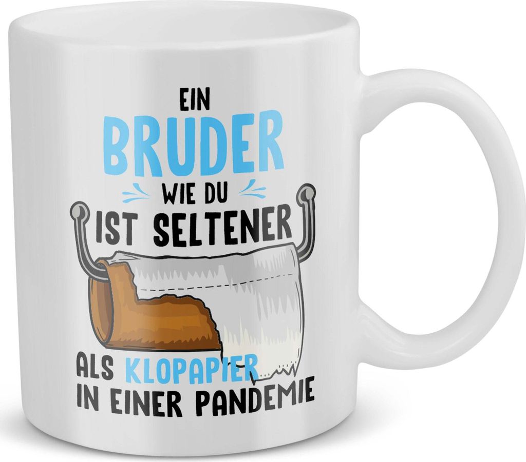 22Feels Bruder Geschenk Geburtstag Jungs Tasse Kinder Teenager Männer Weihnachten Geschwister Haferl Big Bro Lil Bro Geschenkidee Bruderherz