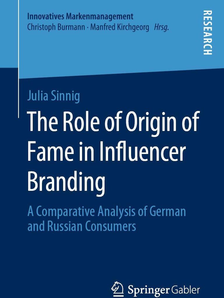 The Role of Origin of Fame in Influencer Branding