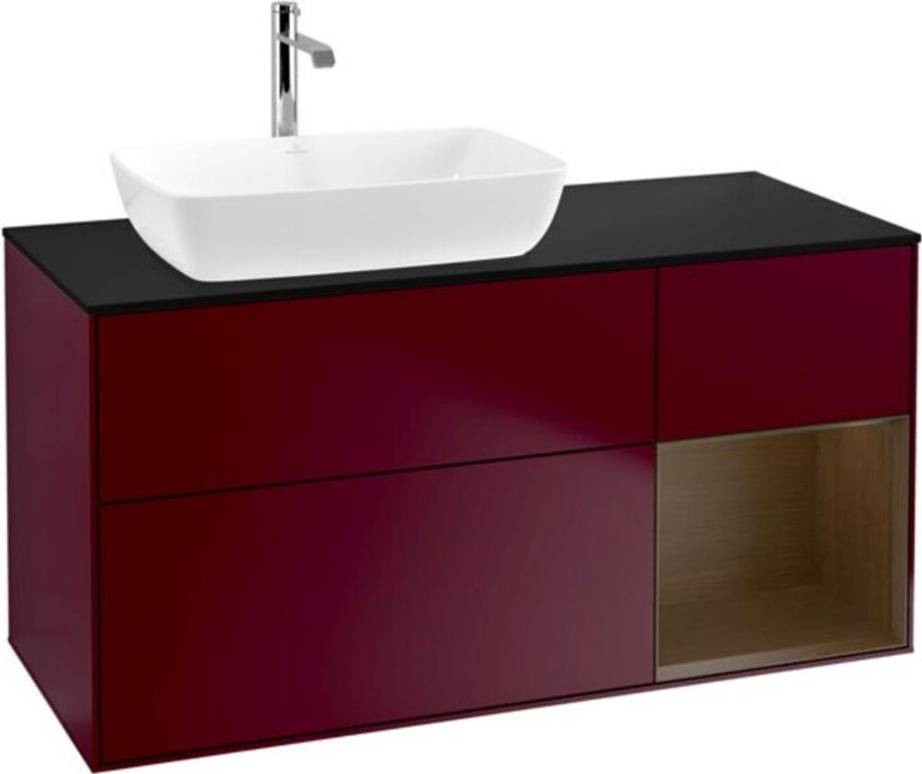 V&B Waschtischunterschrank Finion 120cm, Pl bla m, Reg wal ven, Peo m