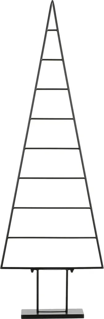Sapin de Noël Métal Noir 152cm : Fini les Aiguilles et l'Encombrement