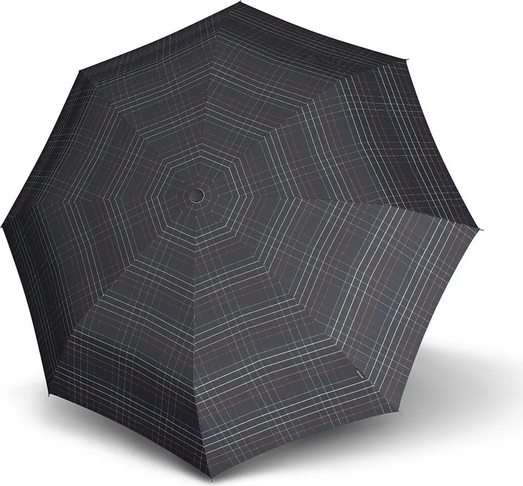 Ombrello Tascabile Knirps Minimatic Light Black Check - Viaggia Asciutto