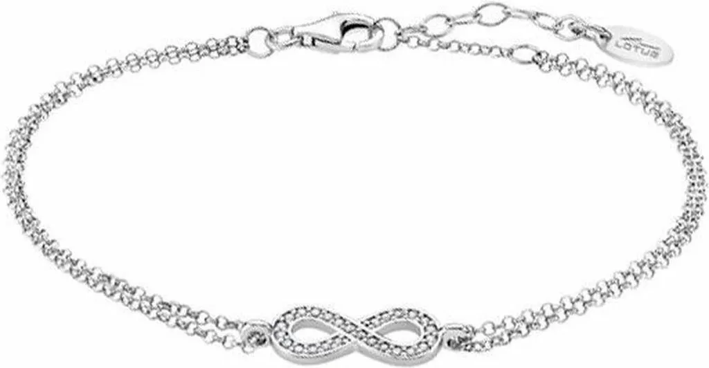 Bracelet en Argent Massif Lotus Silver LP1859-2/1 avec Maille Fine