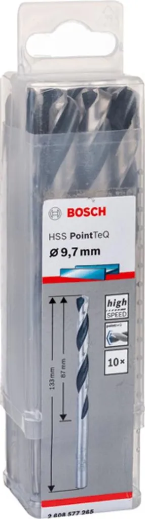 Punte HSS Bosch PointTeQ 10 pz: Foratura Metallo Rapida e Precisa