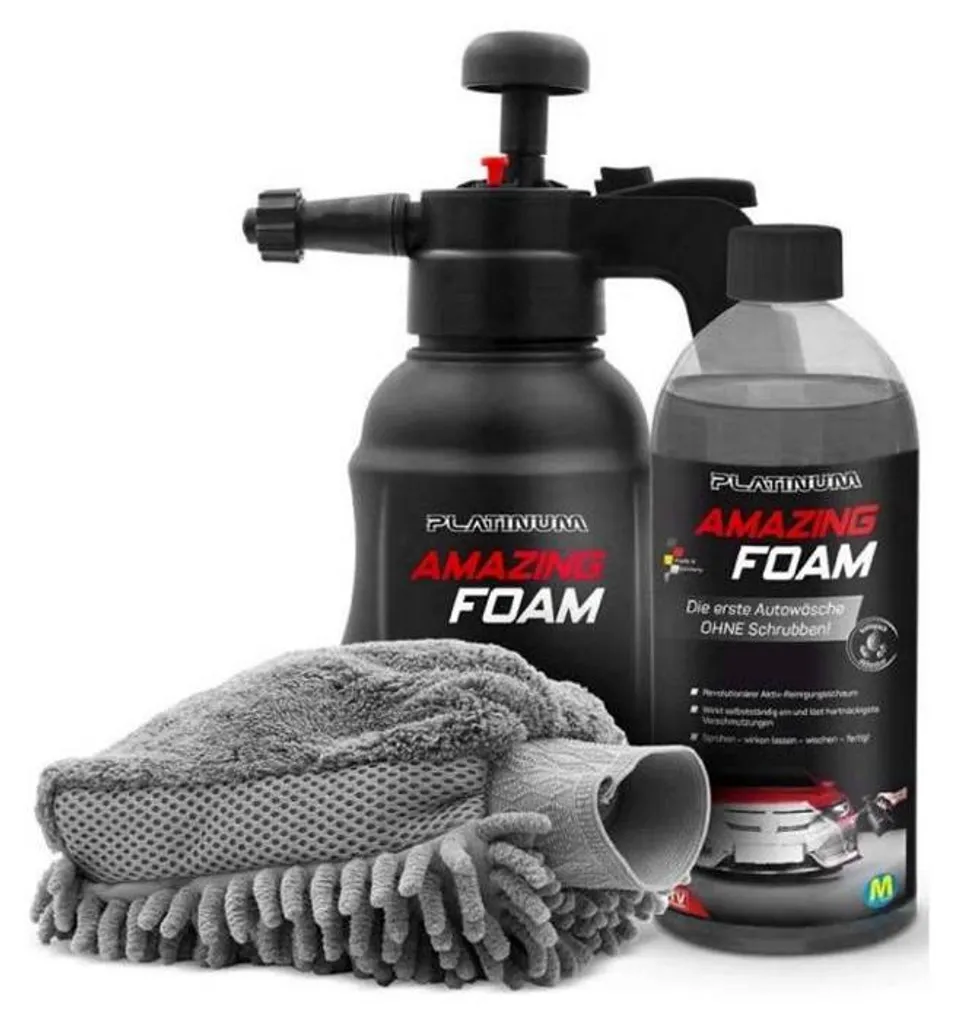 Dites Adieu à la Saleté Tenace avec la Mousse Active Platinum Amazing Foam