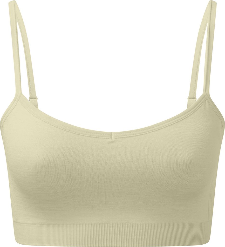 TriDri - Sport-BH Nahtlos für Damen RW8561 (XS) (Salbeigrün)