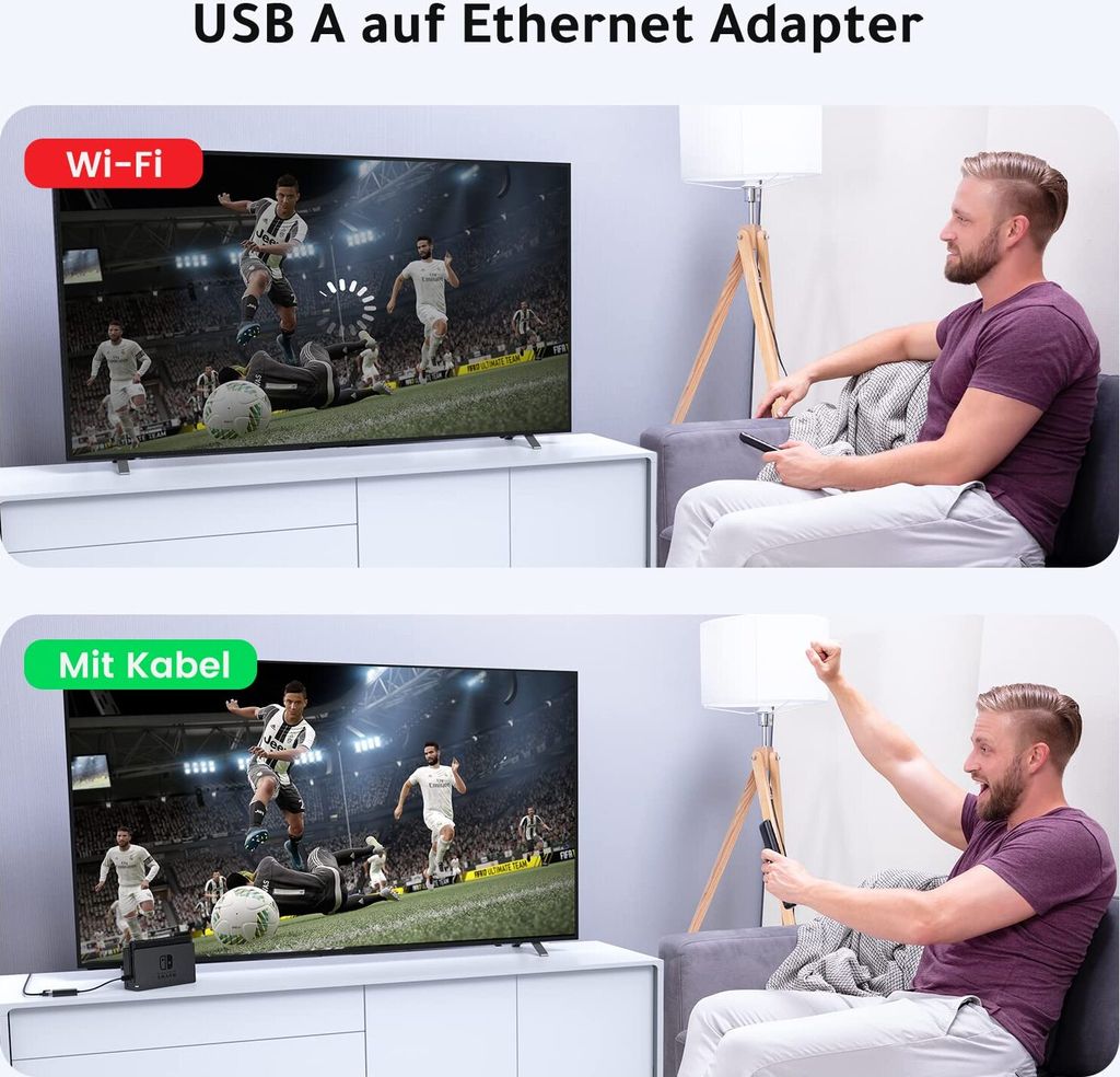 Ugreen externer Netzwerkadapter RJ45 - USB 2.0 100 Mbps Produktbild 16
