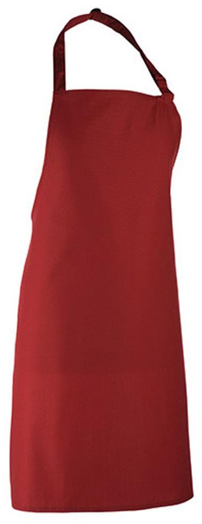 Premier - "Colors Collection" Latzschürze LT5796 (86 cm x 72 cm) (Burgunderrot)