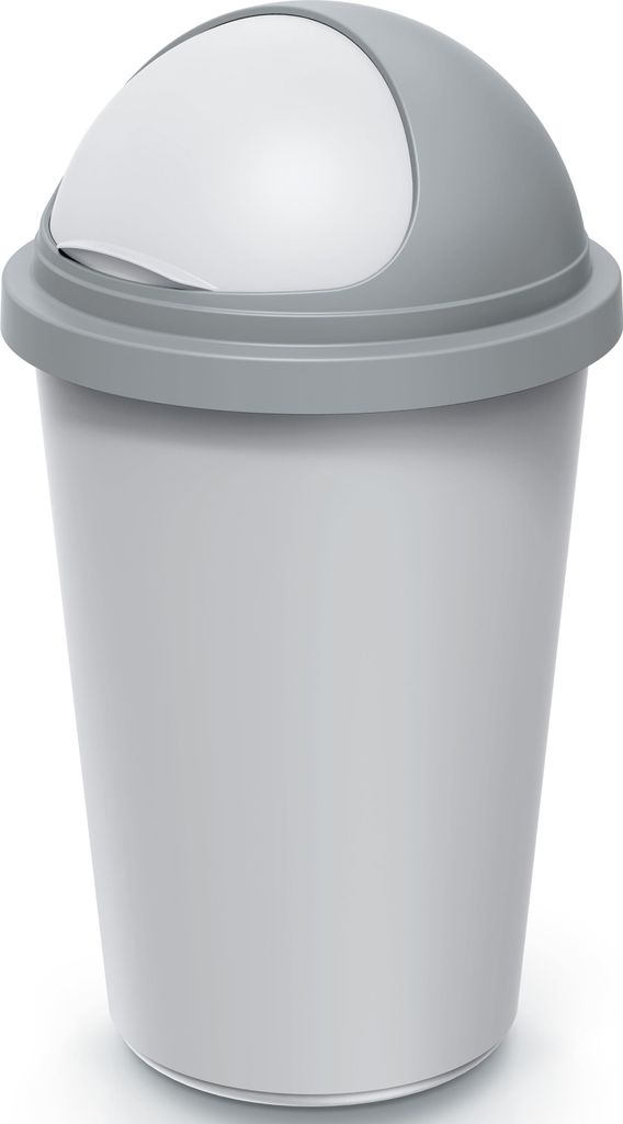 KEDEN® Cestino Rifiuti 50L con Coperchio Pattumiera Secchio Immagine del prodotto 