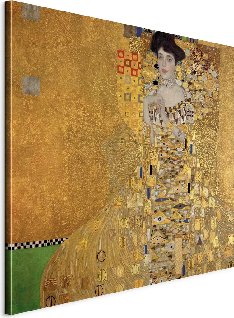 Decorazione Parete Klimt Adele Bloch-Bauer I - 60x60 TNT Design - 1